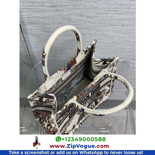 Dior Book Tote Small 26.5cm - Image 8