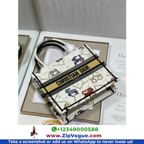 Dior Book Tote Small 26.5cm - Image 7