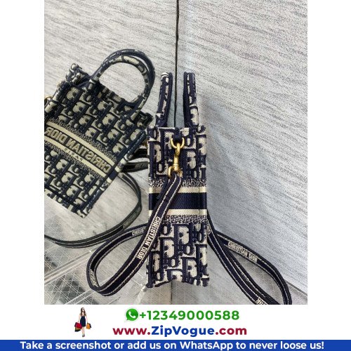 Dior Mini Phone Bag 13cm - Image 7