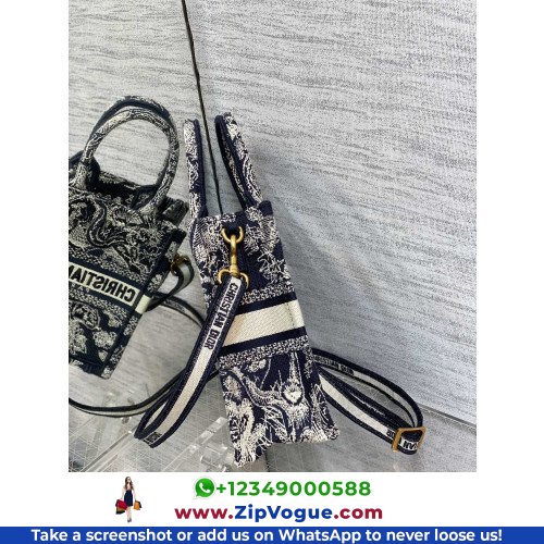 Dior Mini Phone Bag 13cm - Image 6