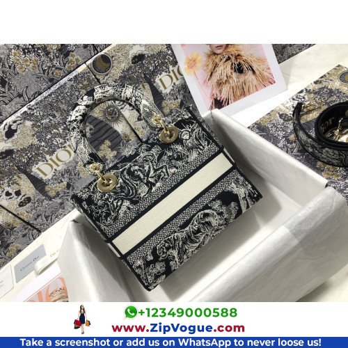 Dior Lady Dior 24cm Medium - Image 6