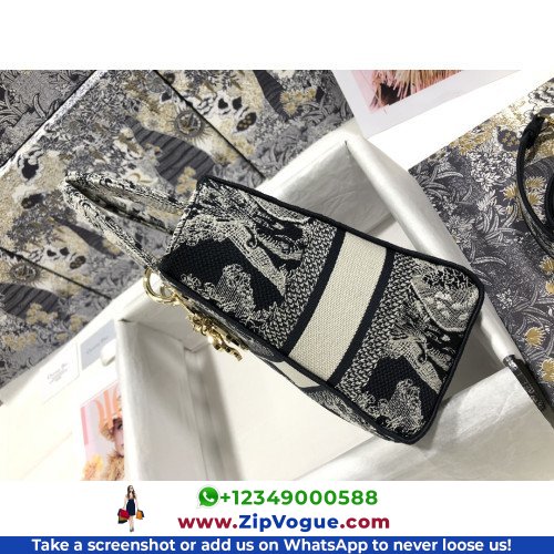 Dior Lady Dior 24cm Medium - Image 7