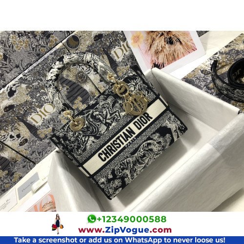 Dior Lady Dior 24cm Medium