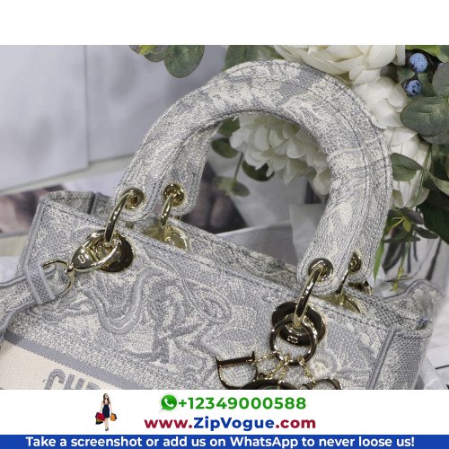 Dior Lady Dior 24cm Medium - Image 6