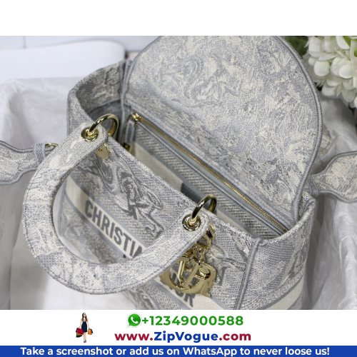 Dior Lady Dior 24cm Medium - Image 7