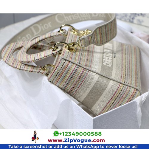 Dior Lady Dior 24cm Medium - Image 3