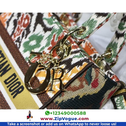 Dior Lady Dior 24cm Medium - Image 9