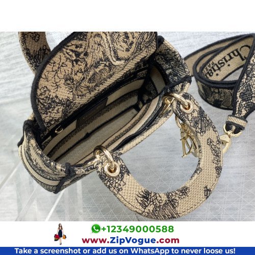 Dior Lady Dior 17cm Mini - Image 2