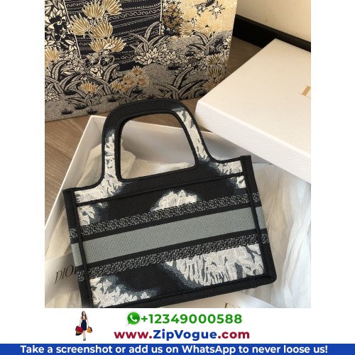 Dior Book Tote Mini 22.5cm - Image 8