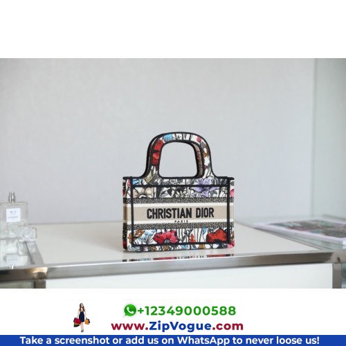 Dior Book Tote Mini 22.5cm - Image 7