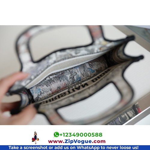 Dior Book Tote Mini 22.5cm - Image 9