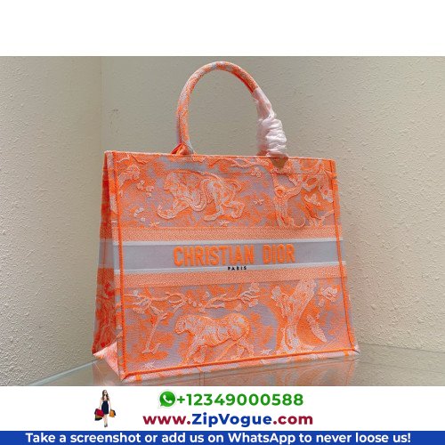 Dior Book Tote Large 42cm - Image 4