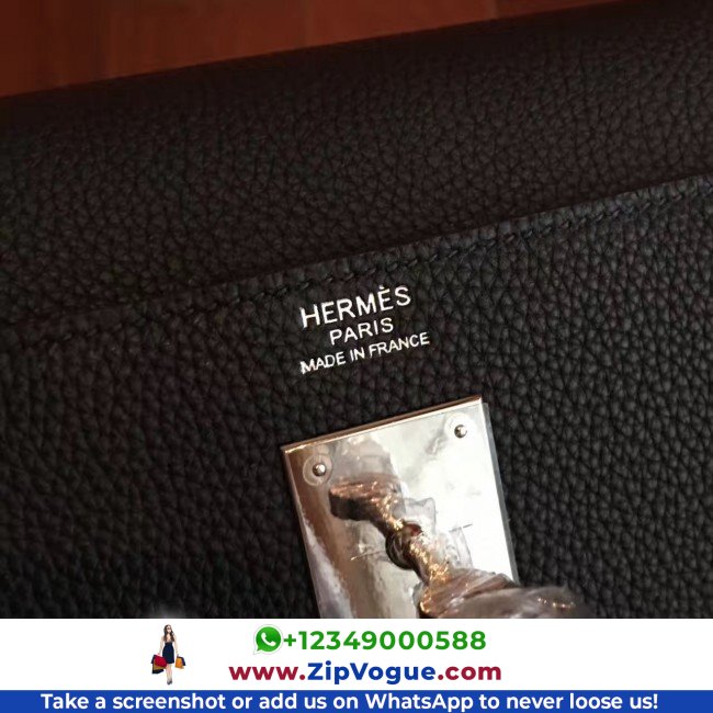 Black Clemence Kelly Retourne 32cm Lushentic AAAAA Grade Replica - Image 2