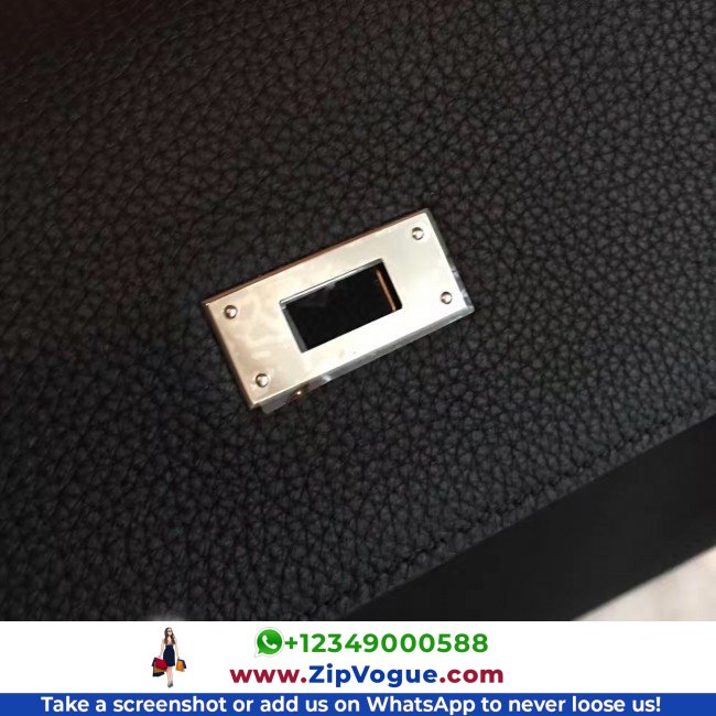 Black Clemence Kelly Retourne 32cm Lushentic AAAAA Grade Replica - Image 7