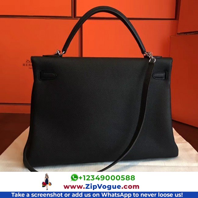 Black Clemence Kelly Retourne 32cm Lushentic AAAAA Grade Replica - Image 8