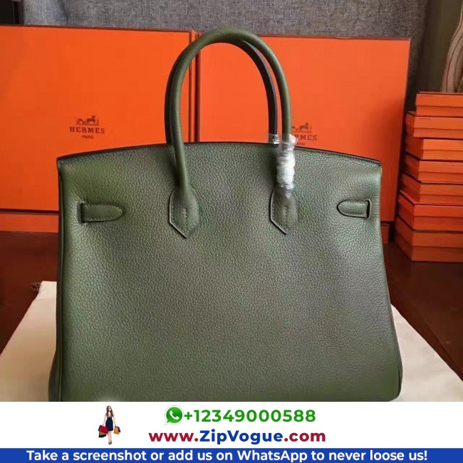Hermes Canopee Clemence Birkin 35cm Lushentic AAAAA Grade Replica - Image 3