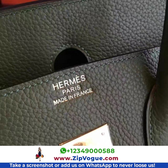 Hermes Canopee Clemence Birkin 35cm Lushentic AAAAA Grade Replica - Image 7