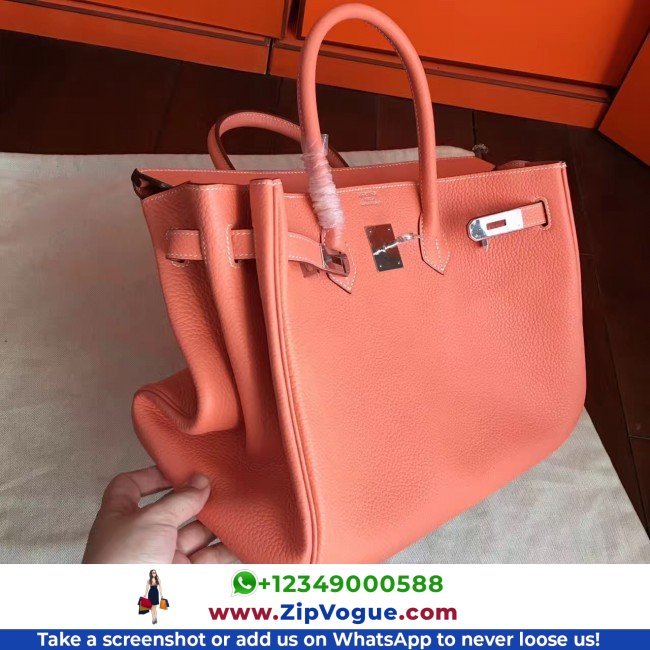 Hermes Crevette Clemence Birkin 35cm Lushentic AAAAA Grade Replica - Image 5