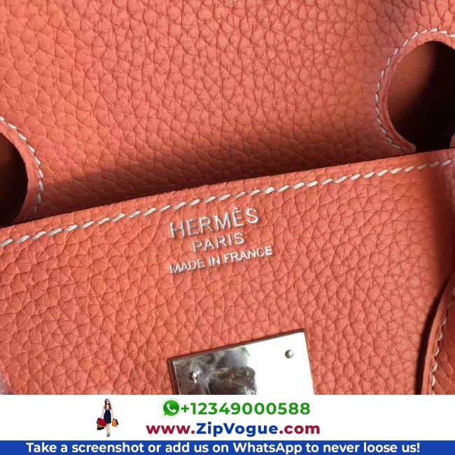 Hermes Crevette Clemence Birkin 35cm Lushentic AAAAA Grade Replica - Image 7