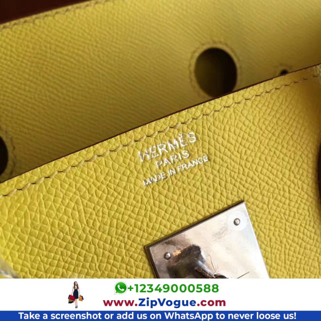 Hermes Soufre Epsom Birkin 30cm Lushentic AAAAA Grade Replica - Image 6