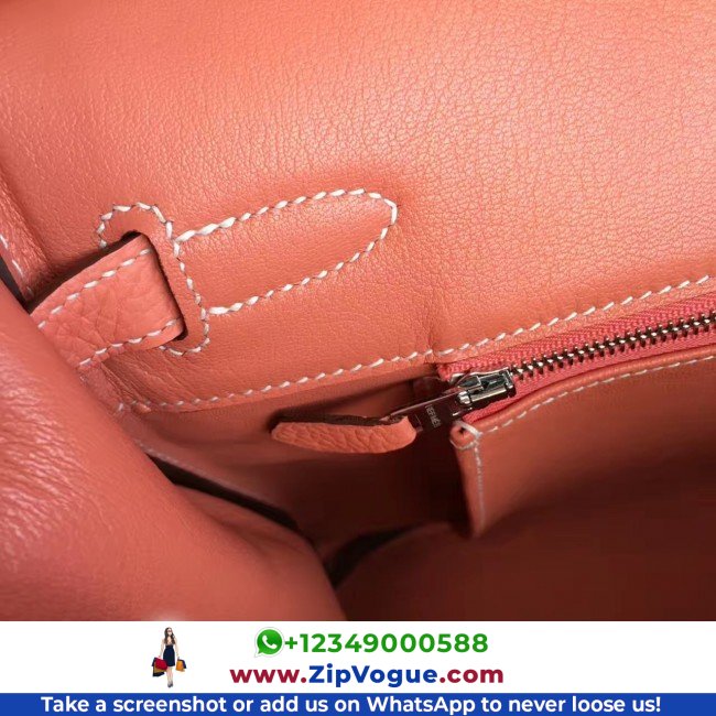 Hermes Crevette Clemence Birkin 40cm Lushentic AAAAA Grade Replica - Image 2