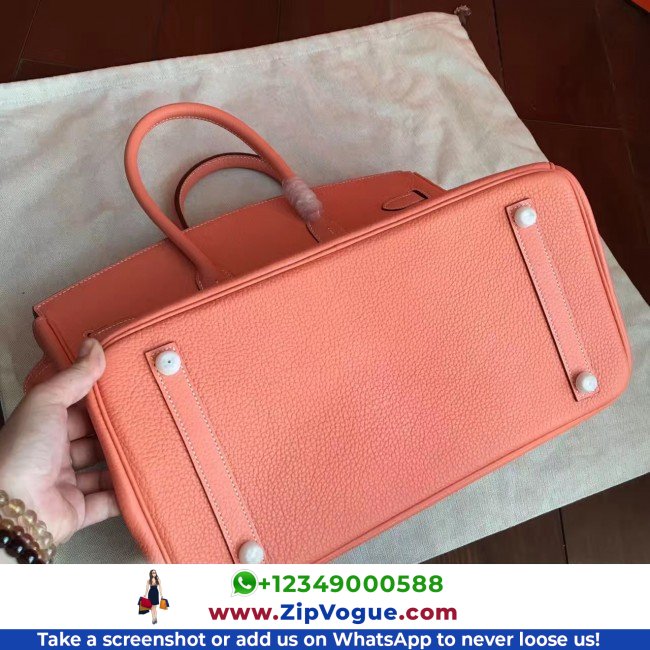 Hermes Crevette Clemence Birkin 40cm Lushentic AAAAA Grade Replica - Image 8