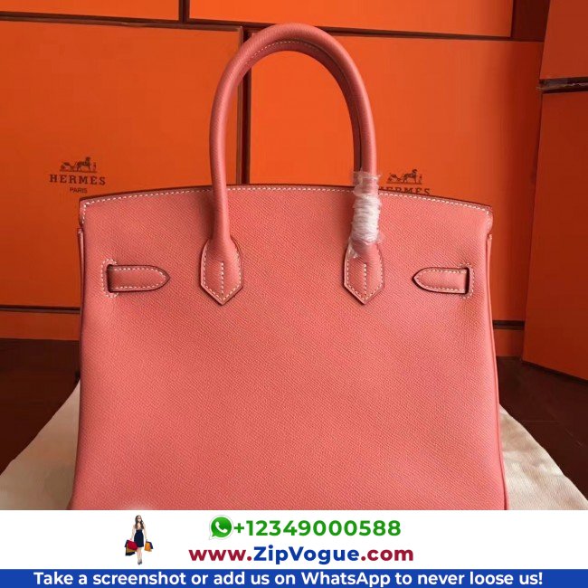 Hermes Crevette Epsom Birkin 30cm Lushentic AAAAA Grade Replica - Image 9