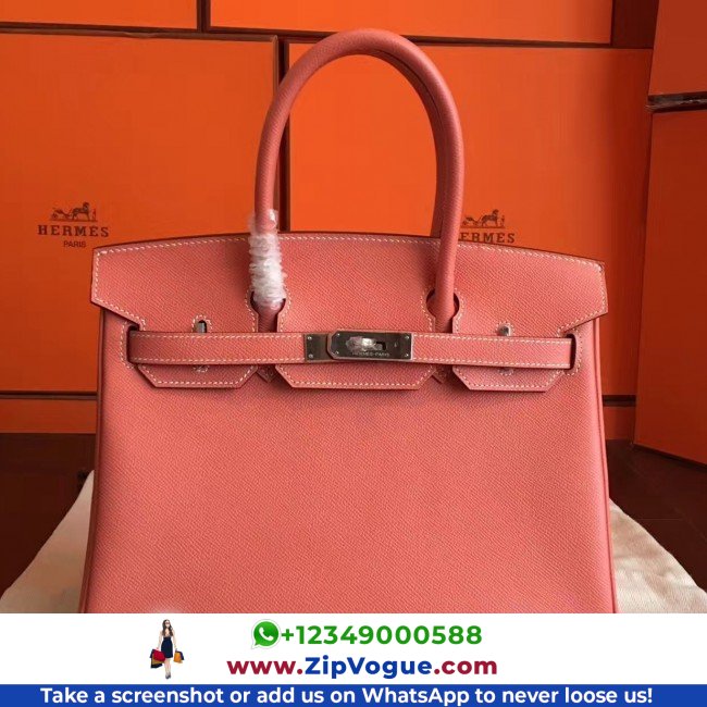 Hermes Crevette Epsom Birkin 30cm Lushentic AAAAA Grade Replica