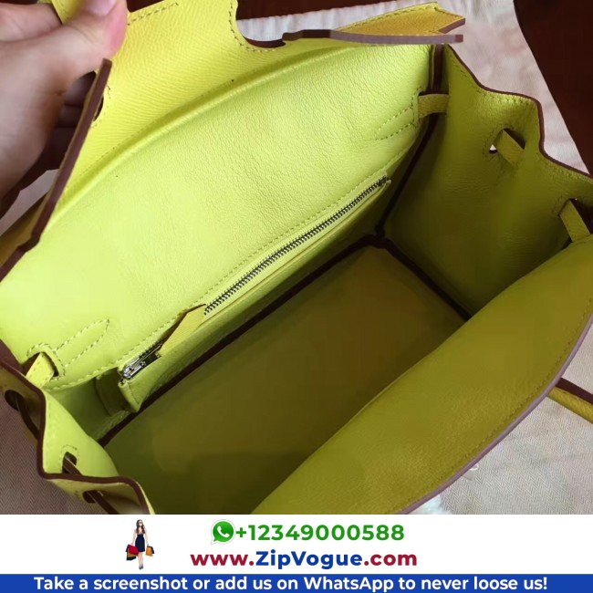 Hermes Soufre Epsom Birkin 25cm Lushentic Grade Replica - Image 3
