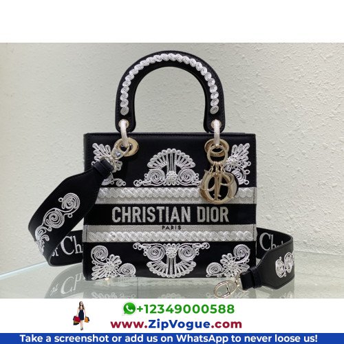 Dior Lady Dior 24cm Medium - Image 3