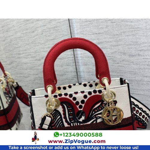 Dior Lady Dior 24cm Medium - Image 4