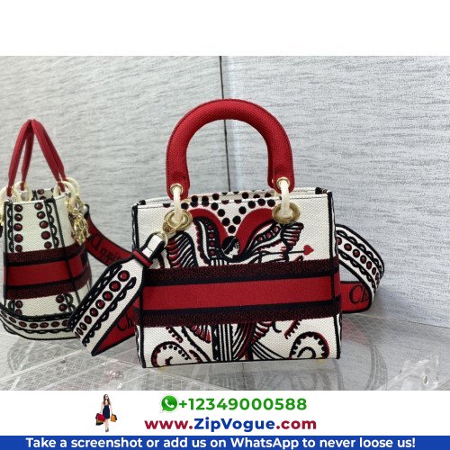 Dior Lady Dior 24cm Medium - Image 6