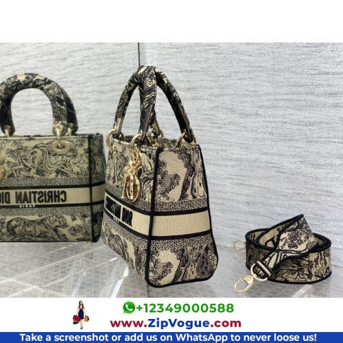 Dior Lady Dior 24cm Medium - Image 6