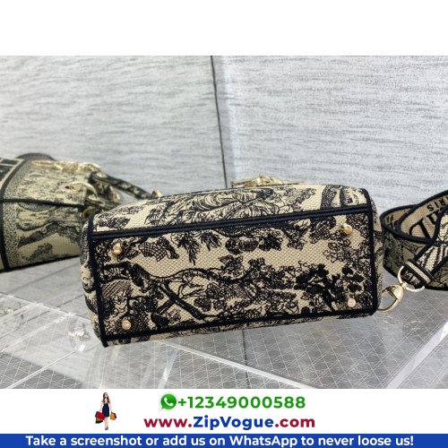 Dior Lady Dior 24cm Medium - Image 7