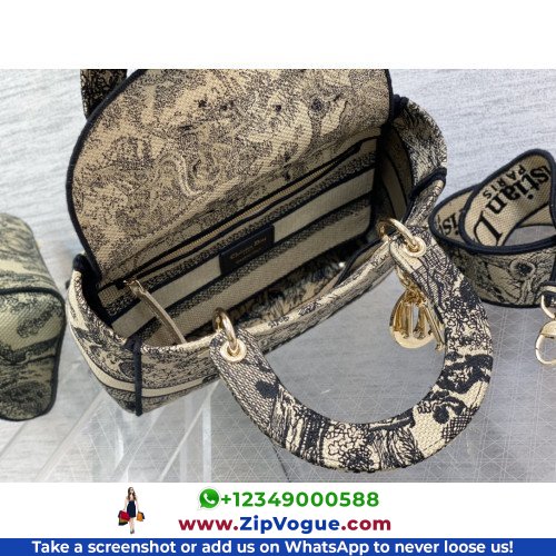 Dior Lady Dior 24cm Medium - Image 8