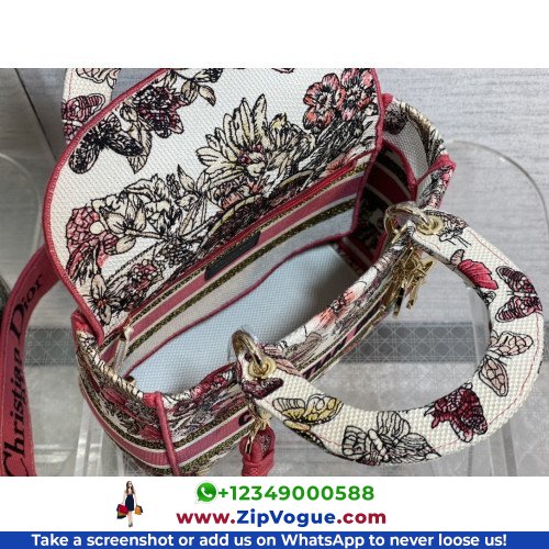 Dior Lady Dior 24cm Medium - Image 8