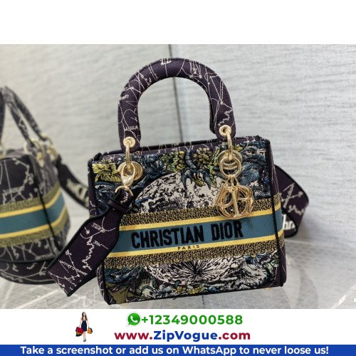 Dior Lady Dior 24cm Medium - Image 3