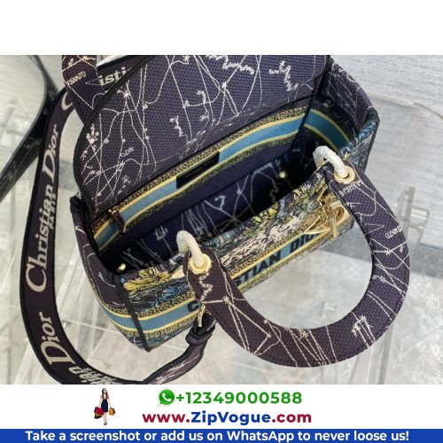 Dior Lady Dior 24cm Medium - Image 8