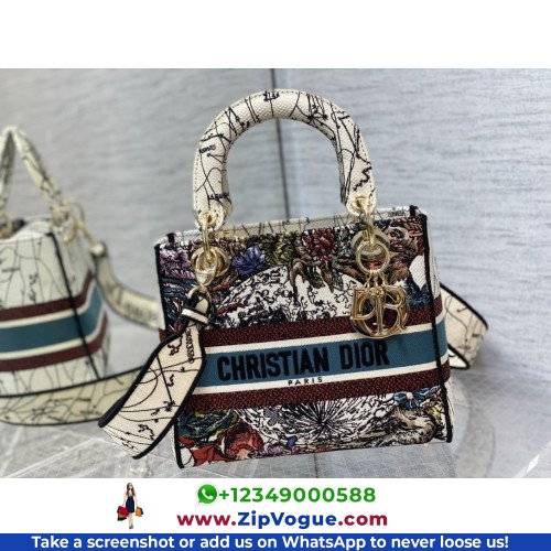 Dior Lady Dior 24cm Medium - Image 3