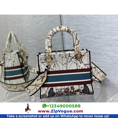 Dior Lady Dior 24cm Medium - Image 5