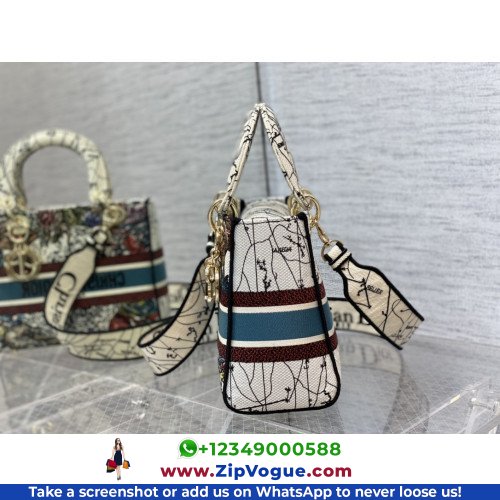 Dior Lady Dior 24cm Medium - Image 6