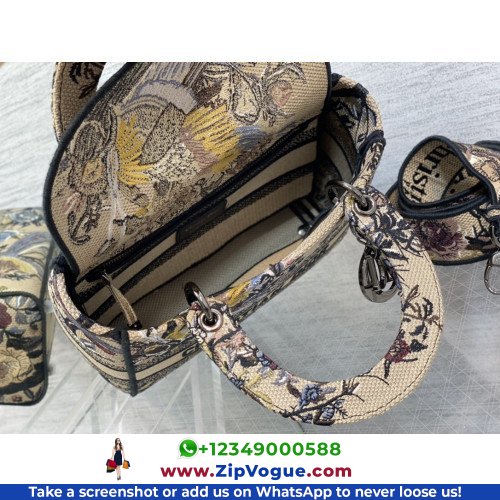 Dior Lady Dior 24cm Medium - Image 8