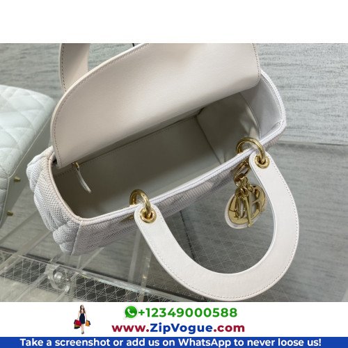 Dior Lady Dior 24cm Medium - Image 8
