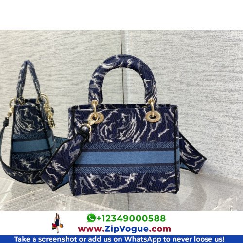 Dior Lady Dior 24cm Medium - Image 7