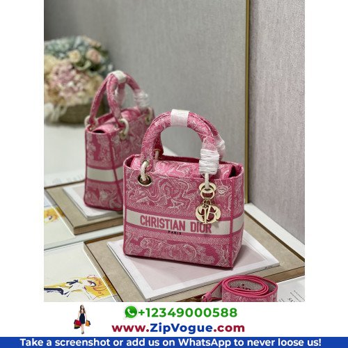 Dior Lady Dior 24cm Medium - Image 3