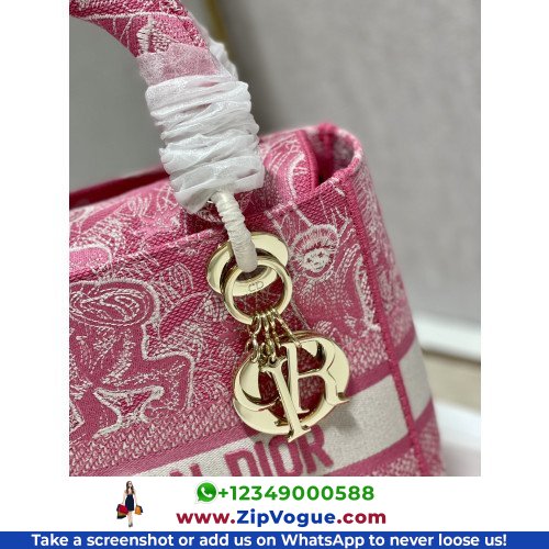 Dior Lady Dior 24cm Medium - Image 5