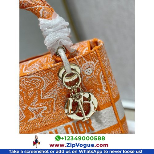 Dior Lady Dior 24cm Medium - Image 4