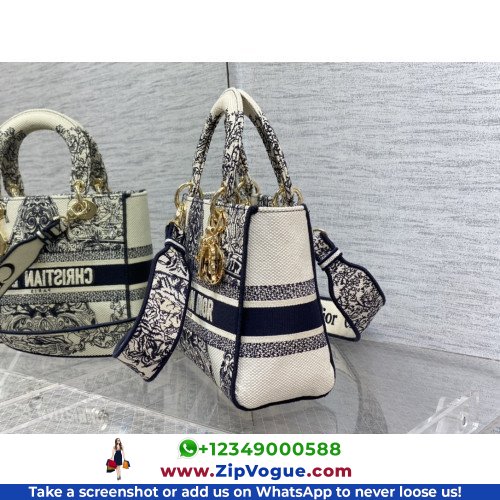 Dior Lady Dior 24cm Medium - Image 6