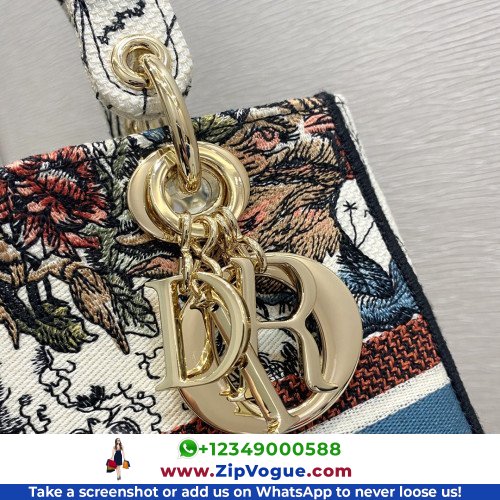 Dior Lady Dior 24cm Medium - Image 2