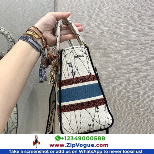 Dior Lady Dior 24cm Medium - Image 7